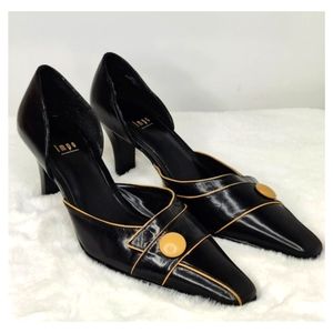 Vintage Y2K Old Money Pointed Toe Pumps Sz 8.5